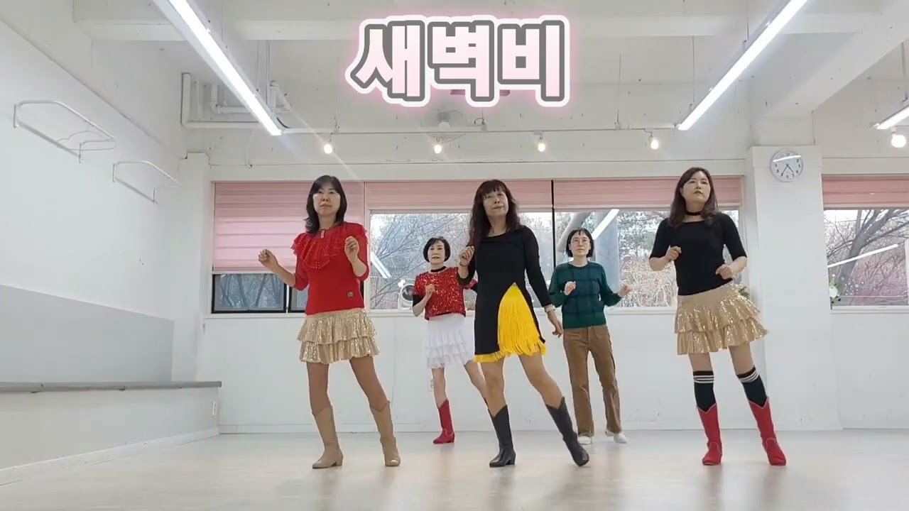새벽비 올라케이라인댄스