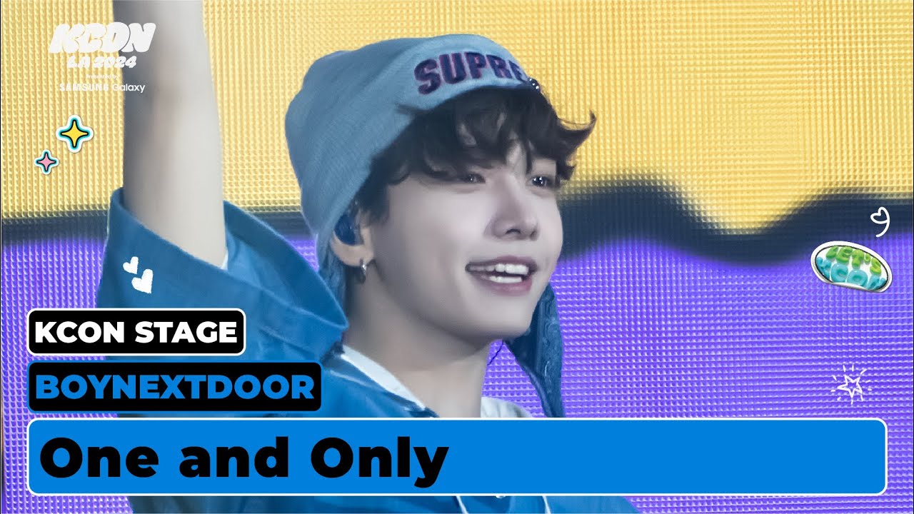 BOYNEXTDOOR (보이넥스트도어) - One and Only | KCON STAGE | KCON LA 2024