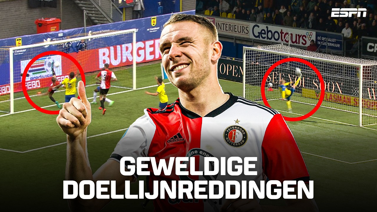 🤯 30 𝐆𝐄𝐖𝐄𝐋𝐃𝐈𝐆𝐄 DOELLIJNREDDINGEN in de Eredivisie 👏
