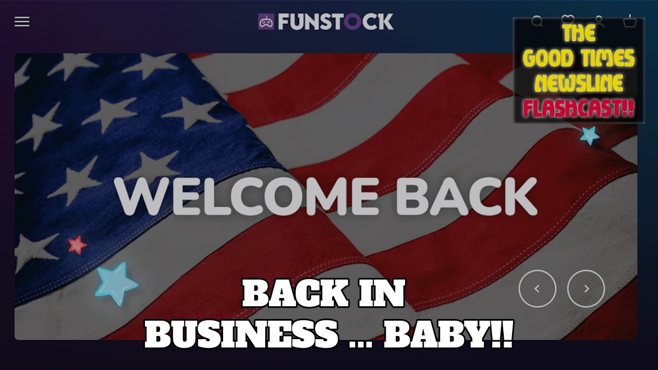 Funstock ОФИЦИАЛЬНО ЗАПУЩЕН в США для поклонников Evercade!! Подкаст Good Times Newsline 25.02.2026