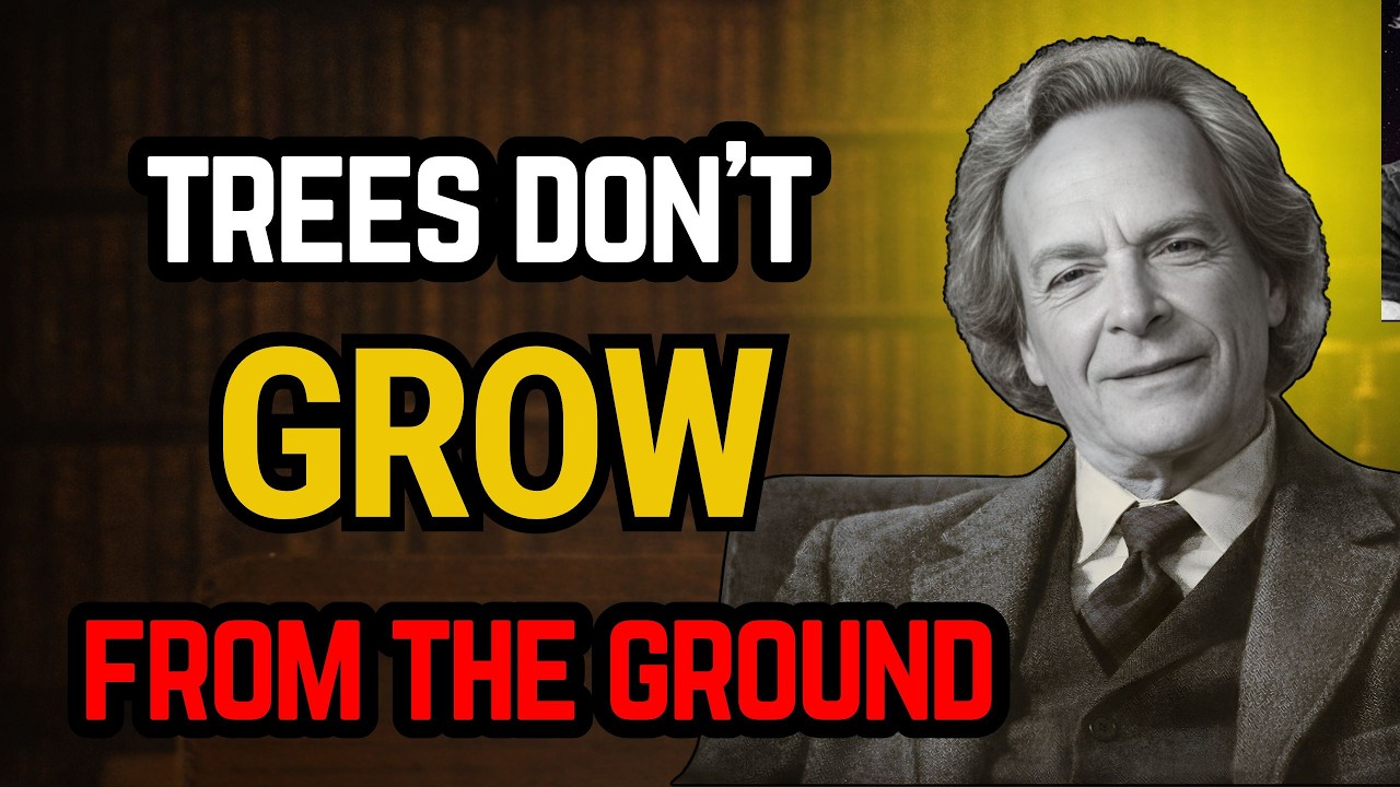 Trees DO NOT Grow From The Ground (It's not what you think) | Feynman's Explains why