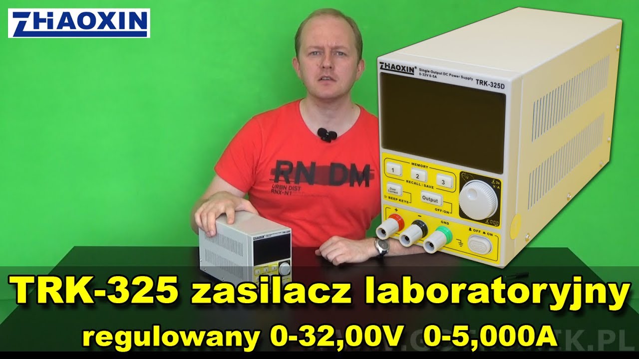 TRK-325 zasilacz laboratoryjny 0-32,00V 0-5,000A Zhaoxin