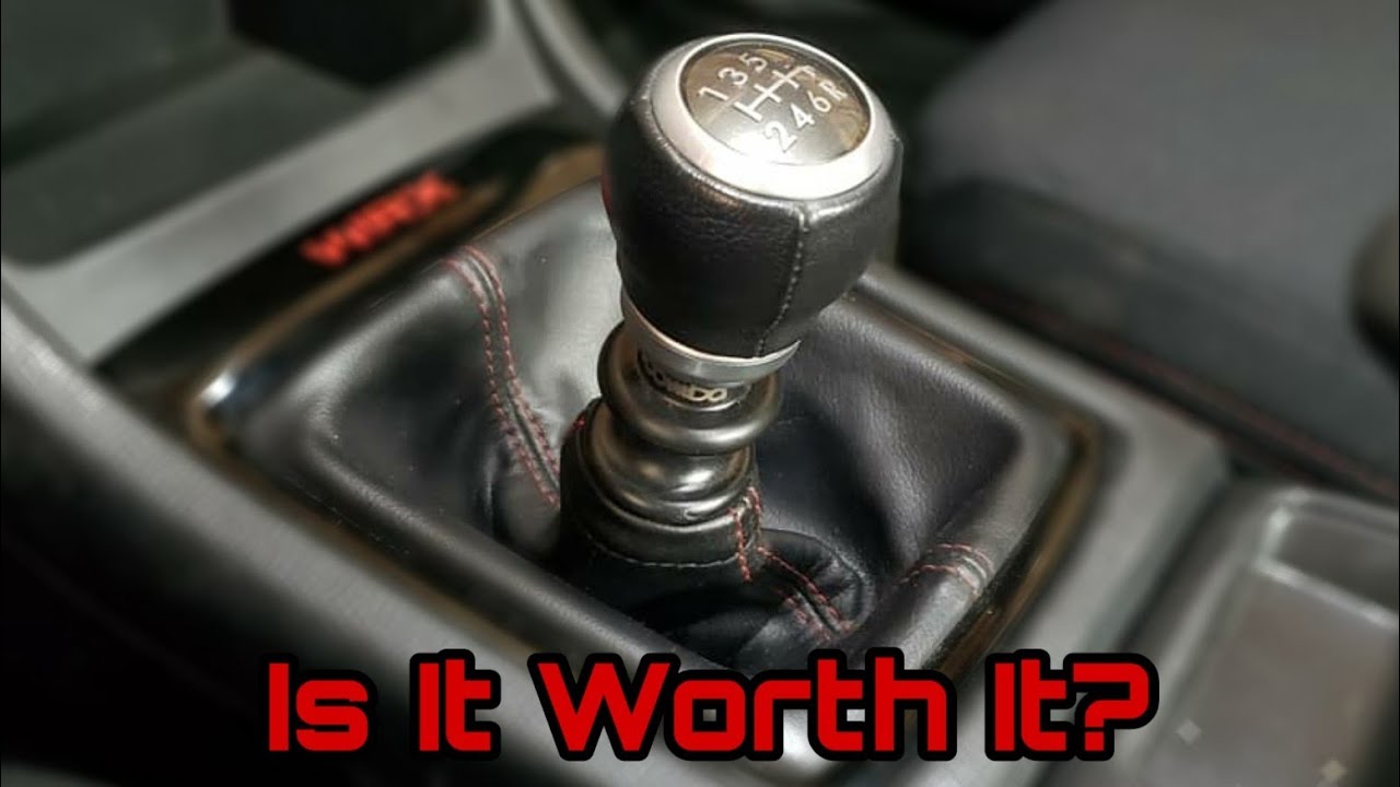 15+ WRX Boomba Short Shifter Install & Review
