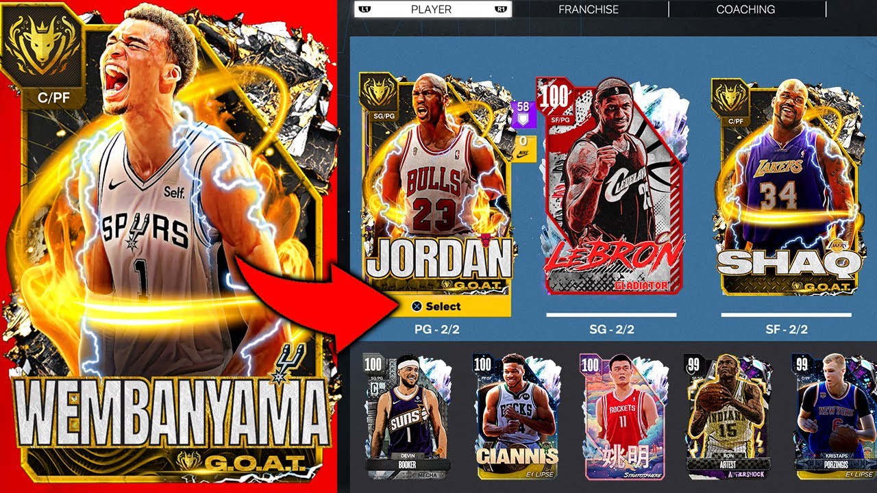 I Used GOAT Victor Wembanyama with ALL 99 Stats to Build the Best Team