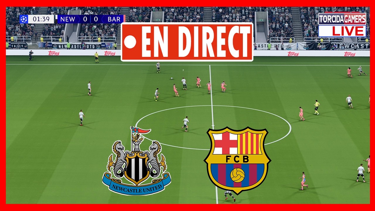🔴 EN DIRECT: Newcastle vs Barcelone 🔴 Ligue des champions de l'UEFA 2025/2026 ⚽ Match Simulation