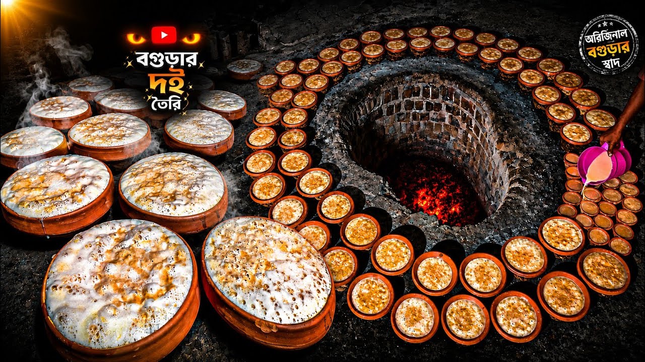 | কারখানায় কি ভাবে তৈরি হয় বগুড়ার বিখ্যাত দই | bogurar doi recipe| Food Stories With Parvez |