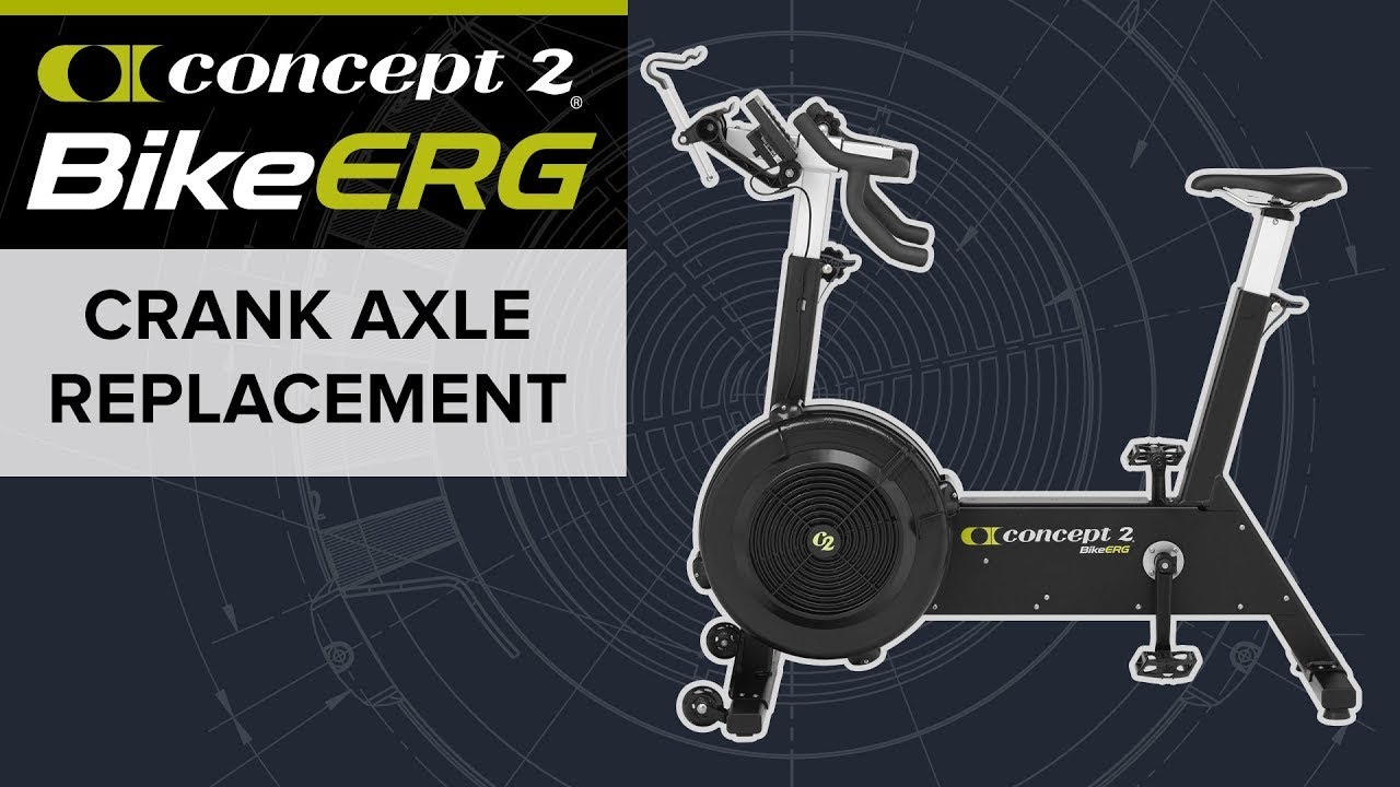 BikeErg Crank Axle Replacement