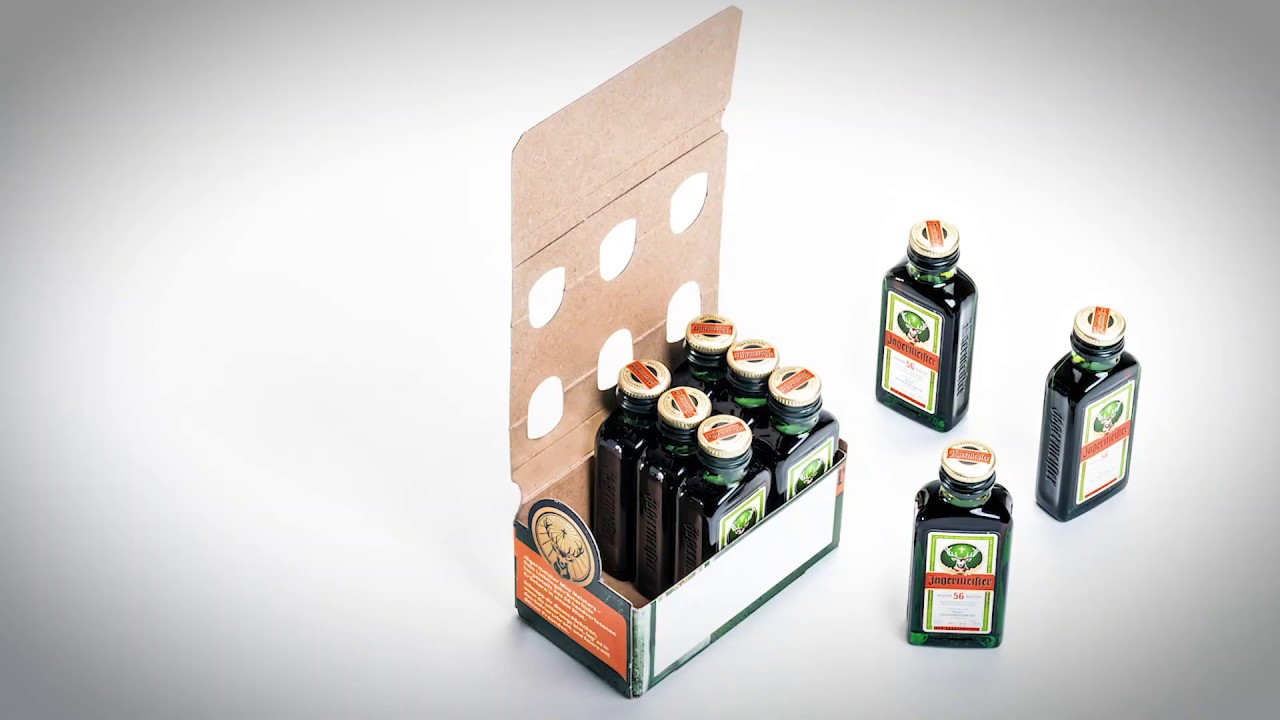 Schubert - Verpackungsmaschine für kleine Glasfläschchen