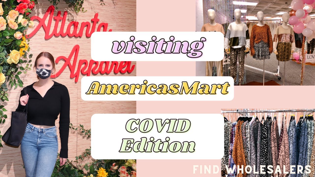 Find Wholesale Clothing Vendors With Me! FREE LIST! Atlanta's Apparel Market 2020