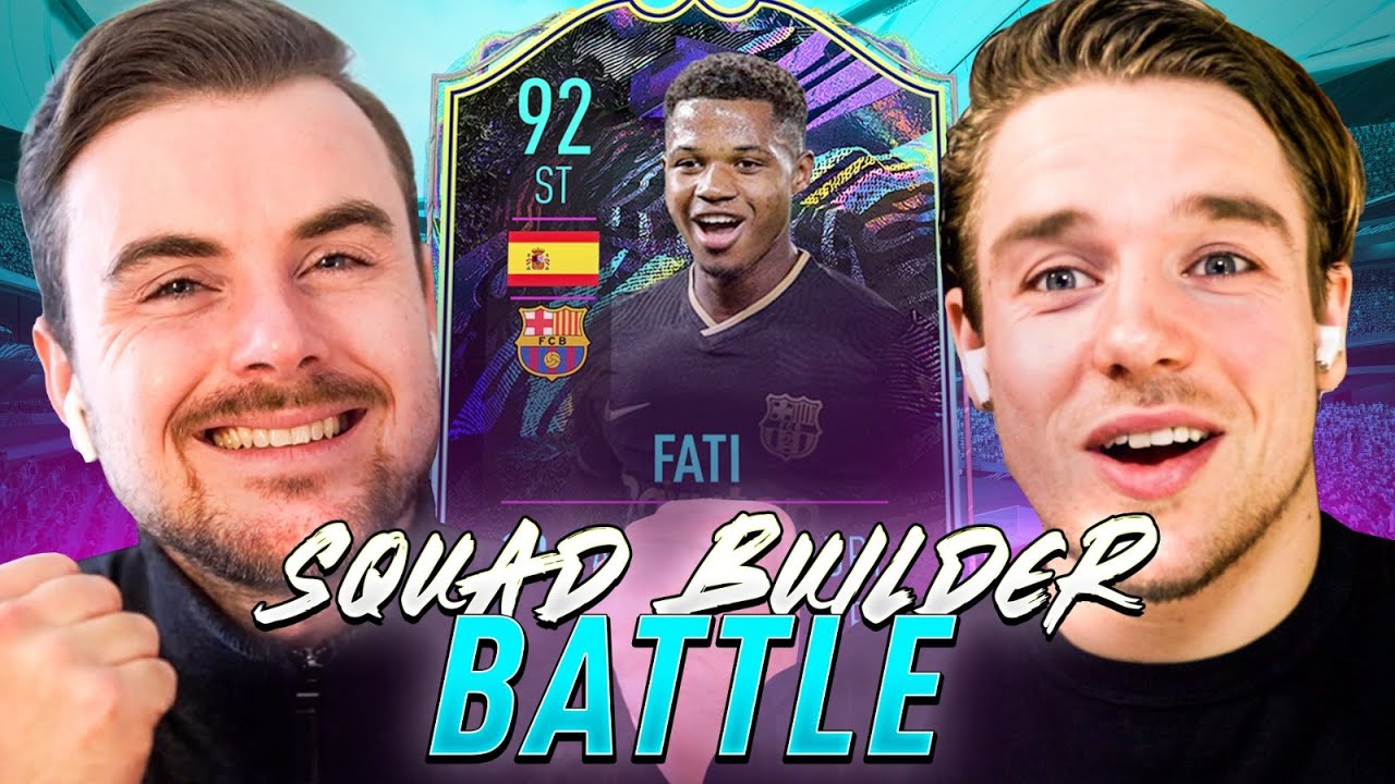 SQUAD BUILDER BATTLE | 92 ANSU FATI