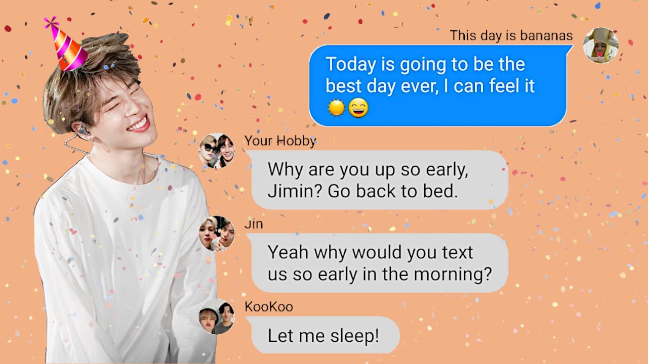 BTS Texts - BTS forgot Jimin's birthday