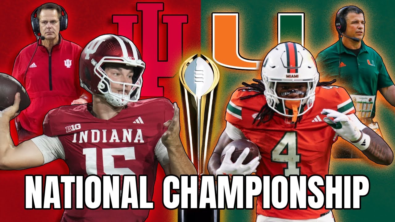 Indiana vs Miami: National Championship Preview & Prediction l Beyond the LoS