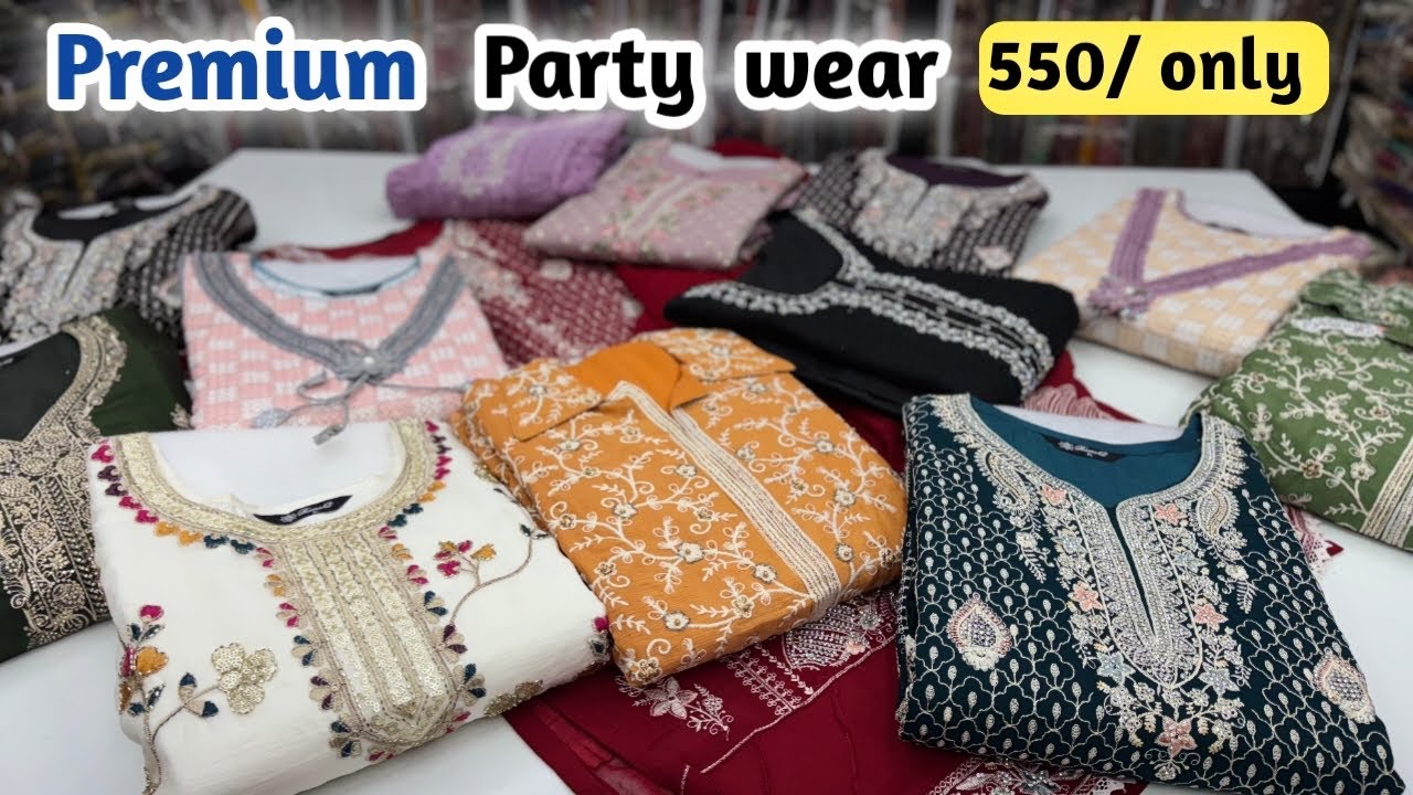 Premium Designer Ladies Suits Heavy Collection | Ladies Suits Factory Outlet | Suit Wholesale
