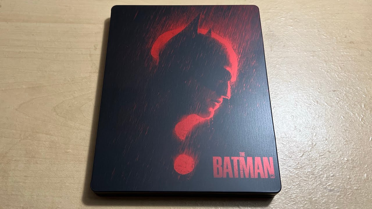 The Batman - Best Buy Exclusive 4K Ultra HD Blu-ray SteelBook Unboxing