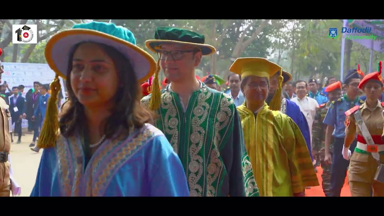 10th Convocation Highlights, Daffodil International University.