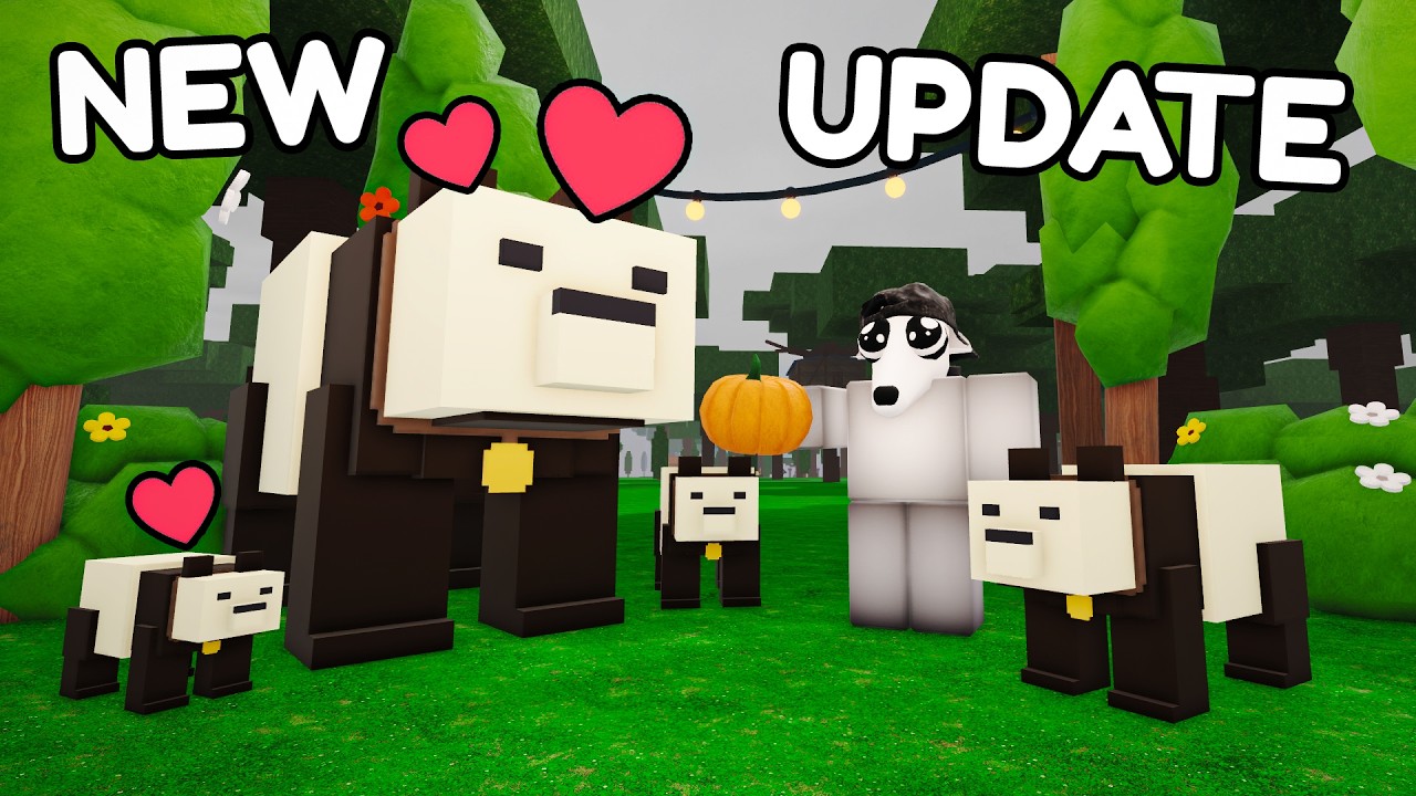 НОВОЕ ОБНОВЛЕНИЕ ПРИРУЧЕНИЯ ПИТОМЦЕВ — ЭТО СУМАСШЕДШЕЕ... 99 НОЧЕЙ В ЛЕСУ ROBLOX