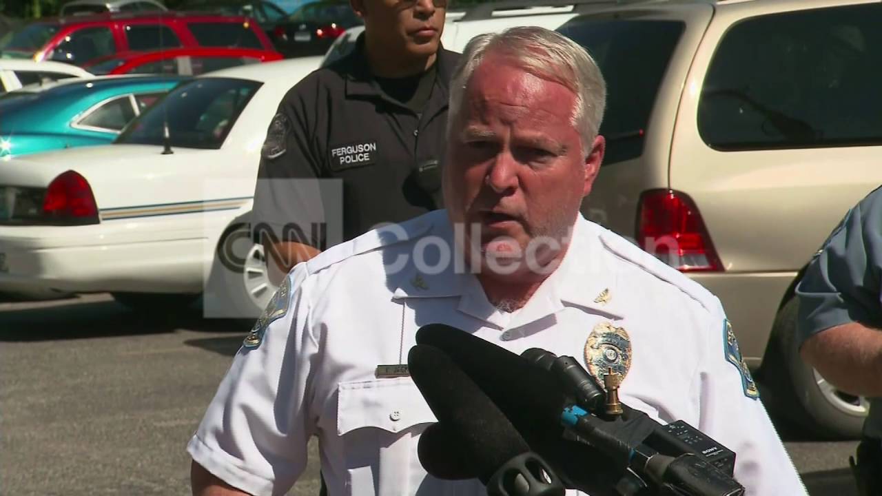 FERGUSON PD PRESSER-ADVISED BY JUSTICE DEPT