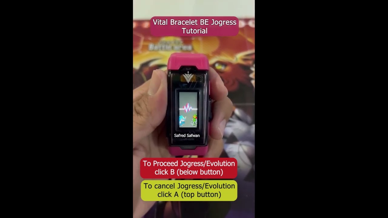 Digimon Vital Bracelet BE Jogress Tutorial