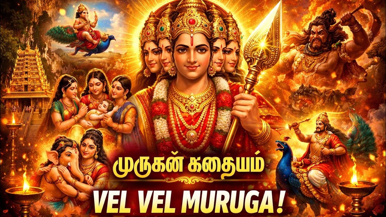 Murugan Kadhai Full Song 🔱 | Vel Vel Muruga | Divine Tamil Devotional
