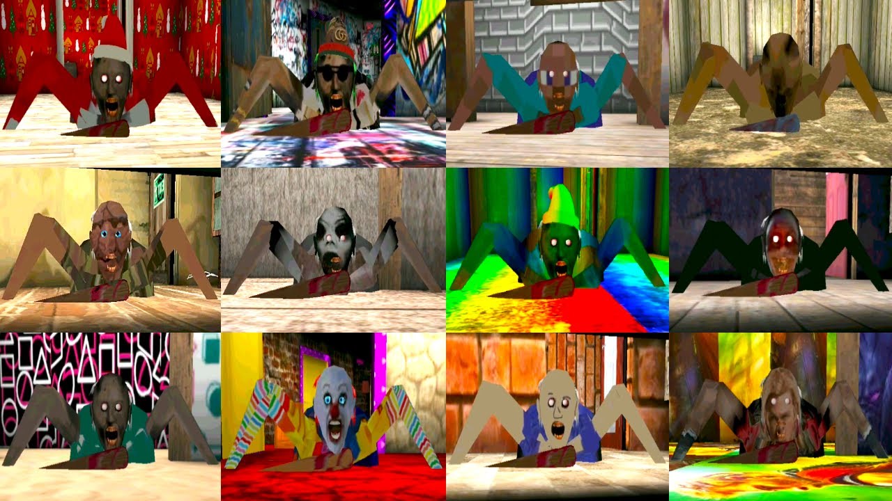 Under Bed Jumpscares Battle | Many Granny Chapter 2 Modes, Including Gangster Life Granny