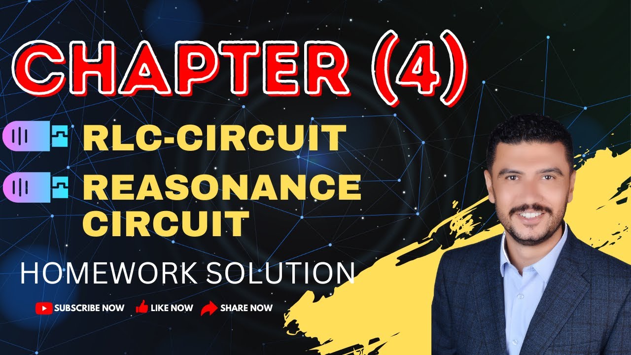 Physics 3rd Secondary Stage Chapter (4) [RLC Circuit & Resonance Circuit] مراجعة وحل اهم الاسئلة على
