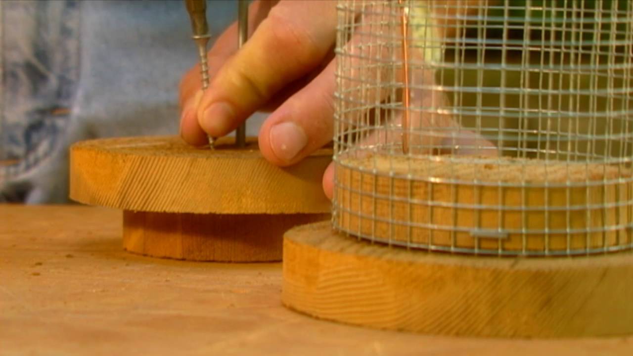 Peanut Bird Feeder Building Plans