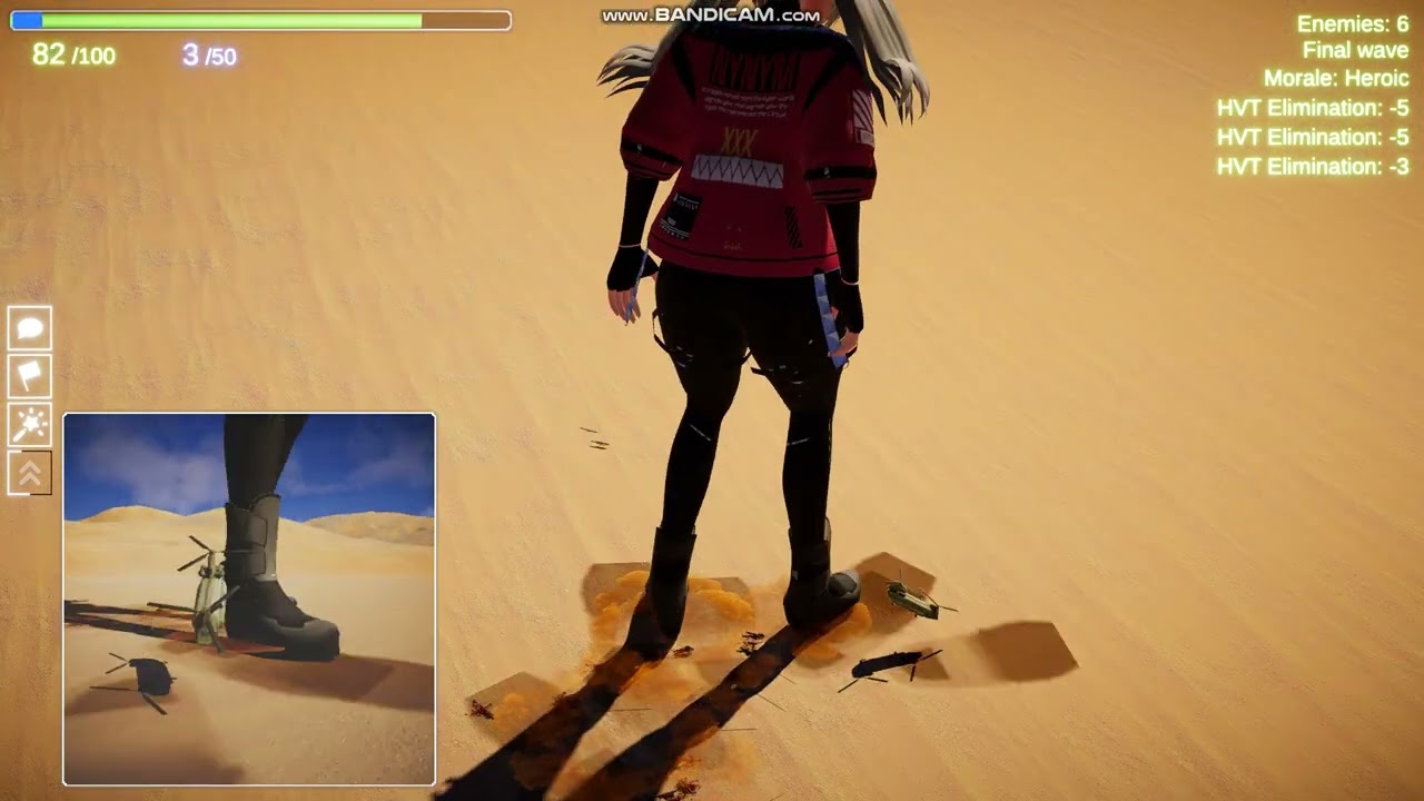 size warfare 20x  (giantess trample game) 巨大娘踐踏軍隊遊戲