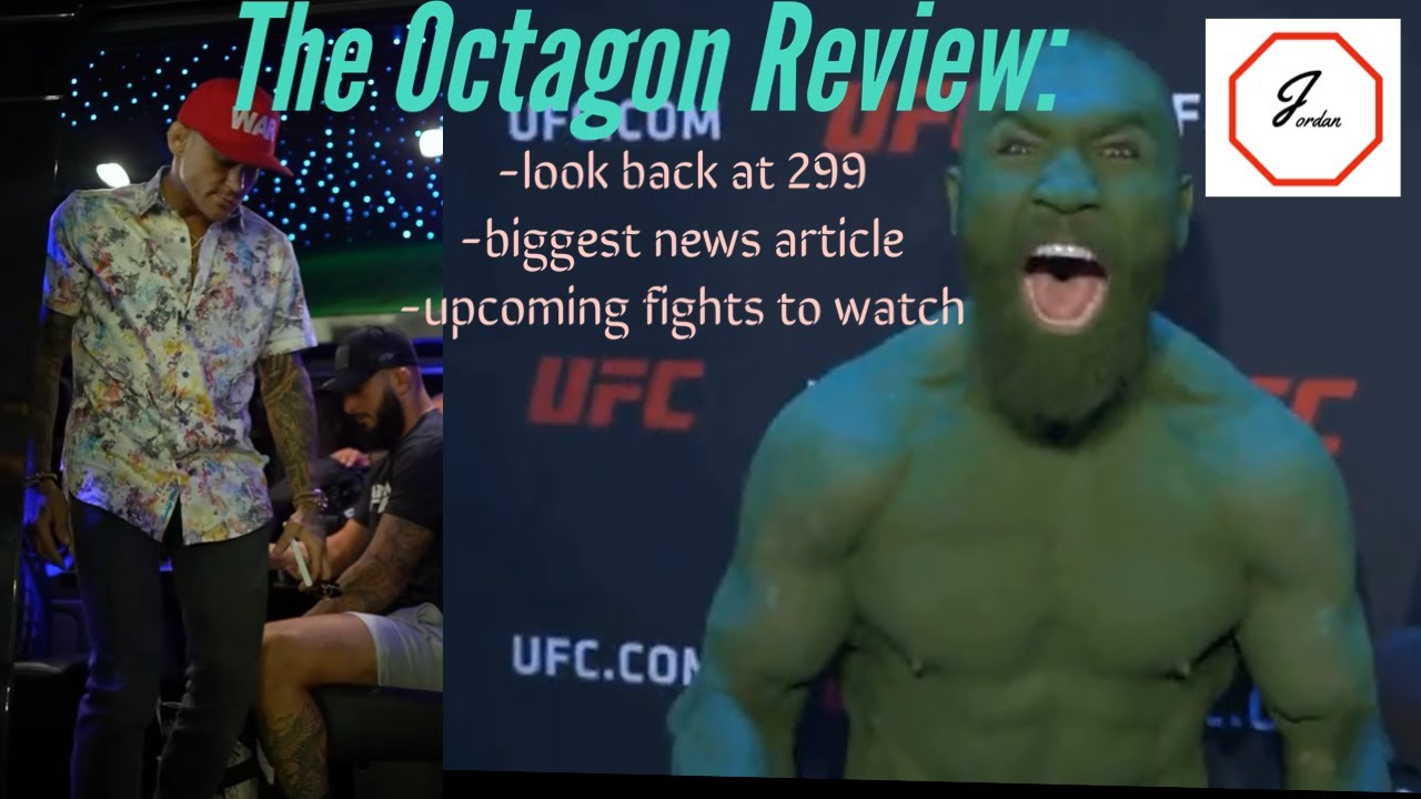 The Octagon Review! Looking back at UFC 299,  MMA news of the week, looking ahead to Apex FN Card.