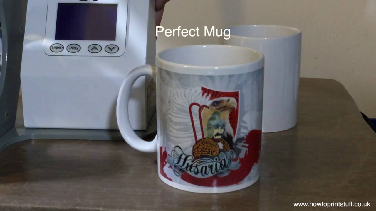 how to print sublimation mugs with Geo Knight mug press