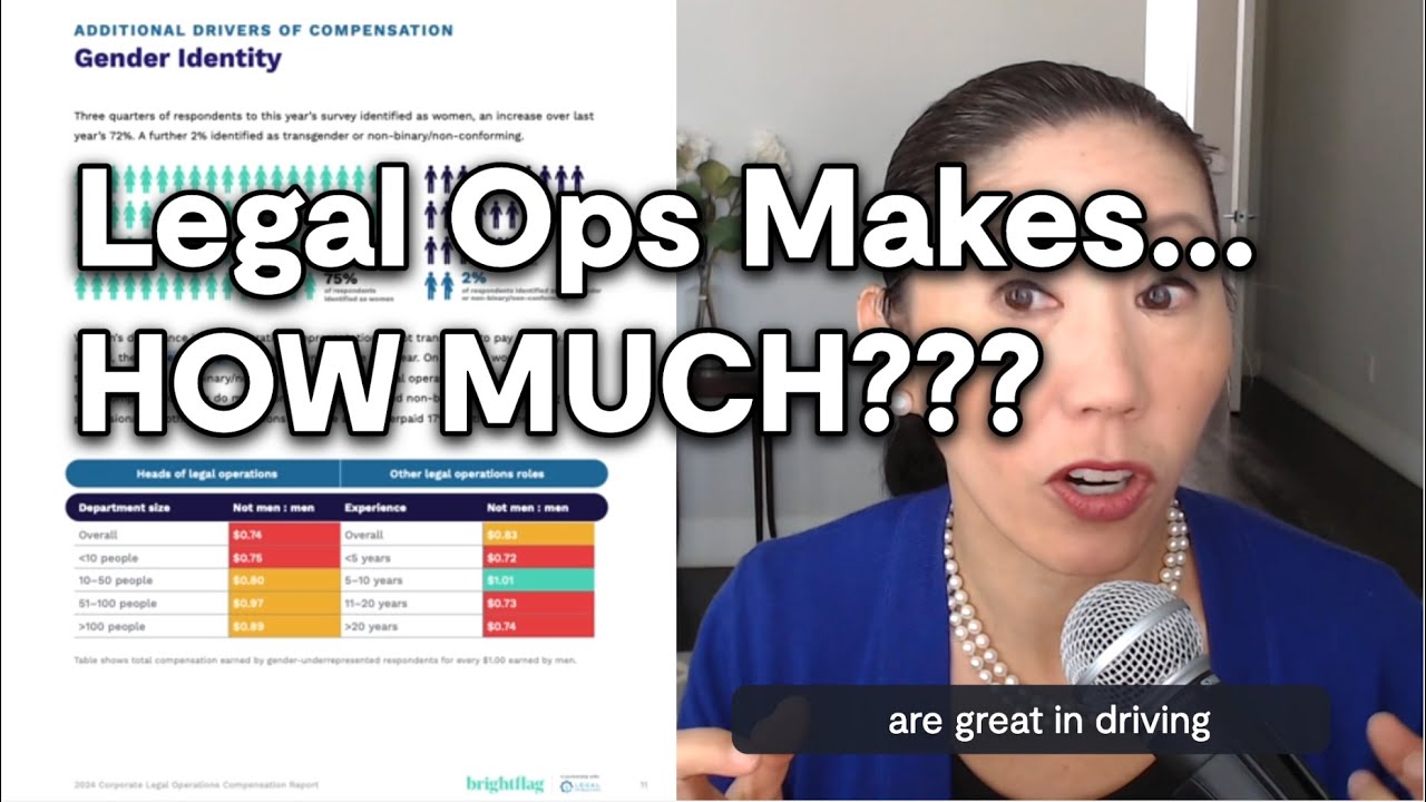 Mary O'Carroll Reacts to Legal Ops Compensation Report