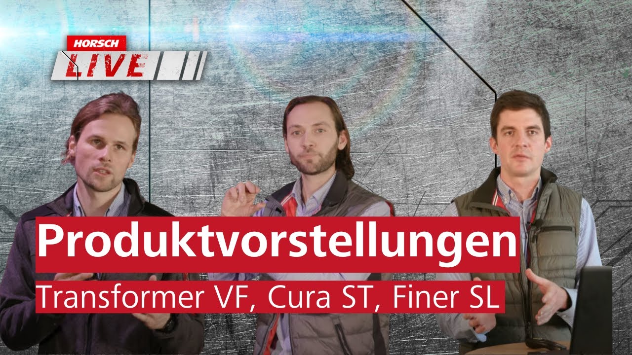 HORSCH Live 2021 | Produktvorstellungen Finer SL, Transformer VF, Cura ST