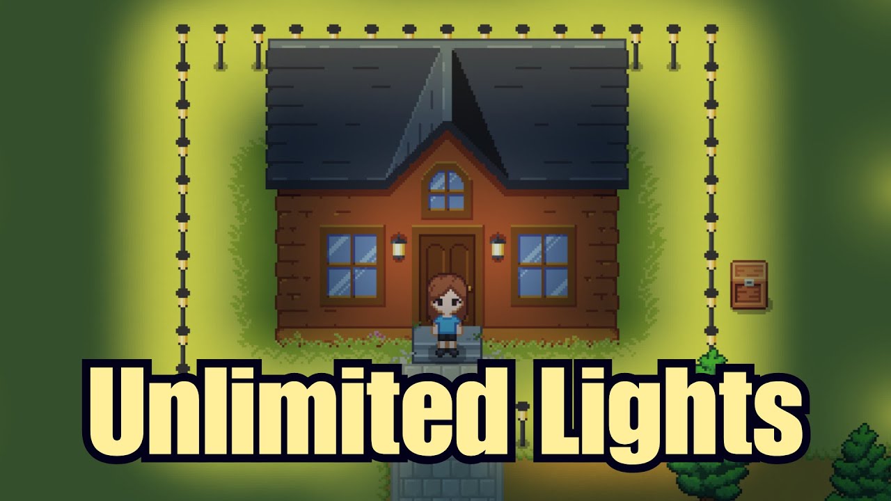 Overcoming Godot&rsquo;s 2D Light Limit With a Custom Light System