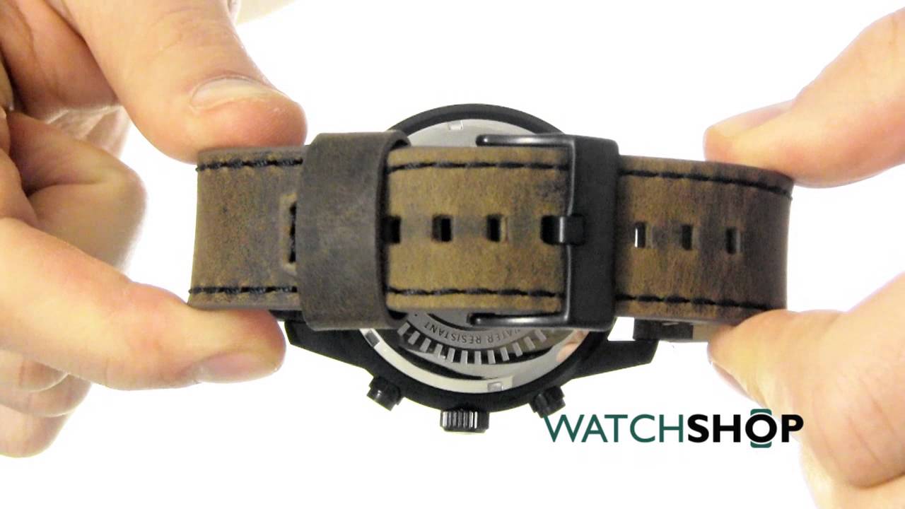 Police Men's Scrambler Chronograph Watch (14528JSBR/12)