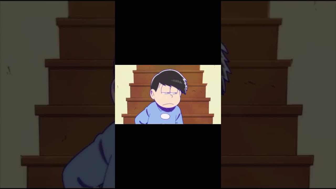 トド松がカラ松の足引っ掛けてるの好き笑笑#おそ松さん #寝癖
