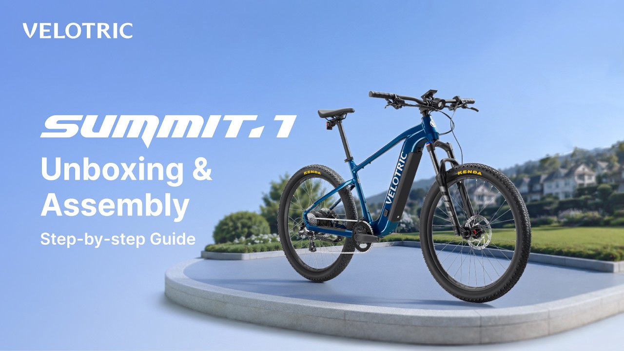 Velotric Summit 1: How to unbox and assemble your Velotric Summit 1