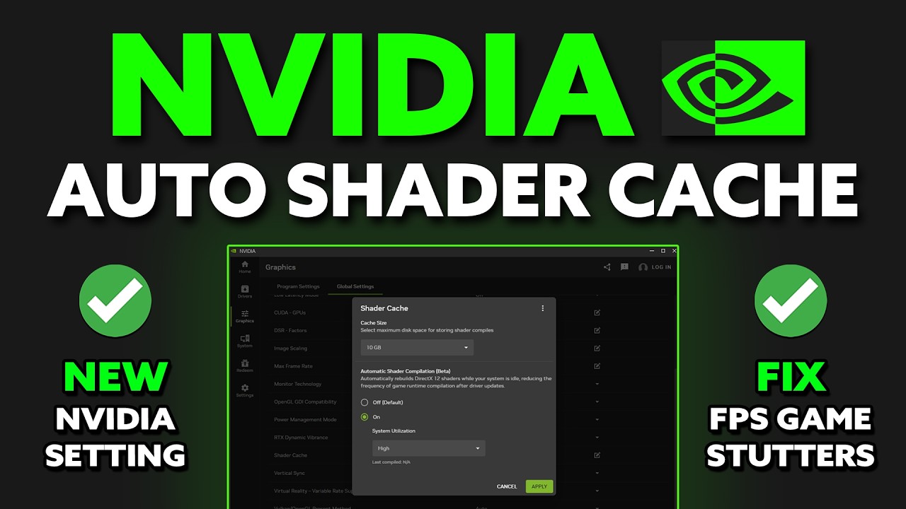 Новая компиляция автоматических шейдеров от Nvidia &mdash; устраняет падение частоты кадров!