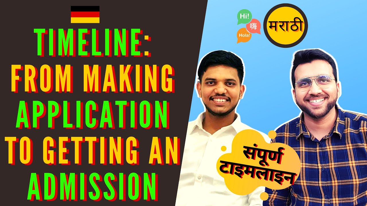 Masters in Germany for International Students | Entire Timeline | Student visa | Requirements
