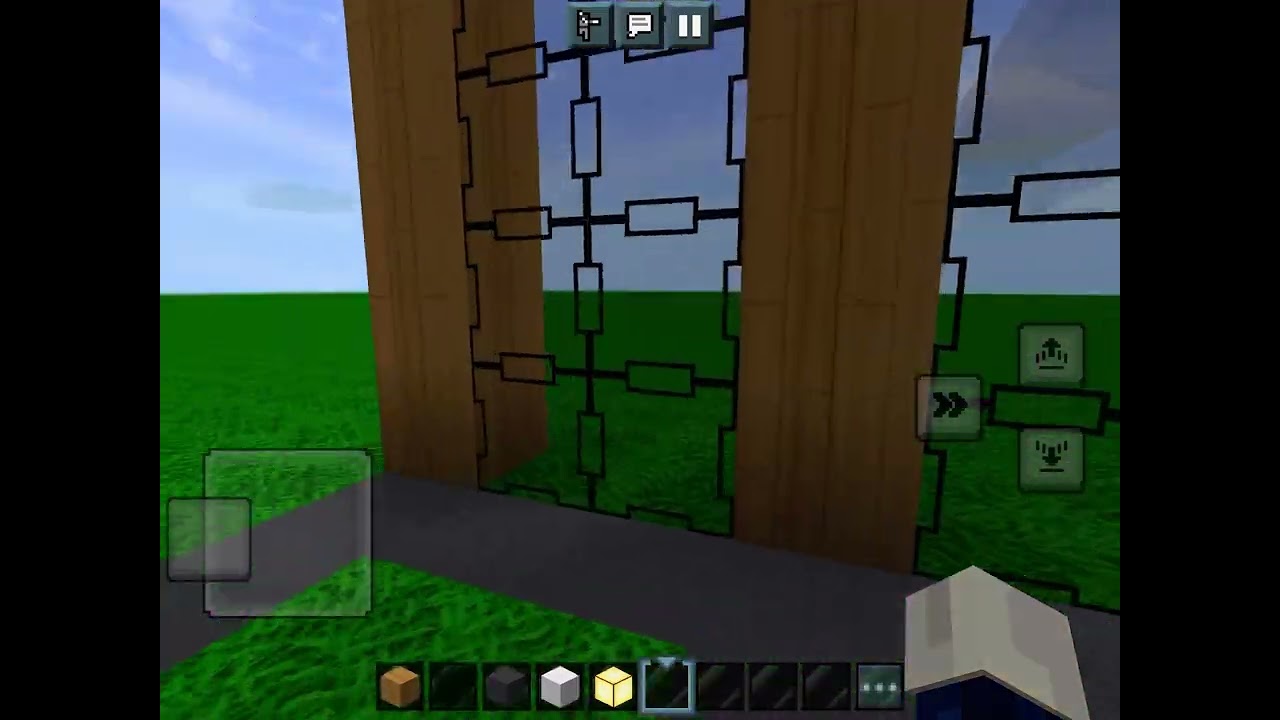 Nellis AFB Outdoor  gate in Minecraft #bblv 