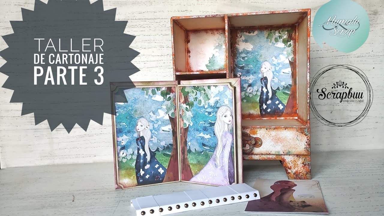 🛑Taller gratuito de cartonaje creativo ( parte 3 )