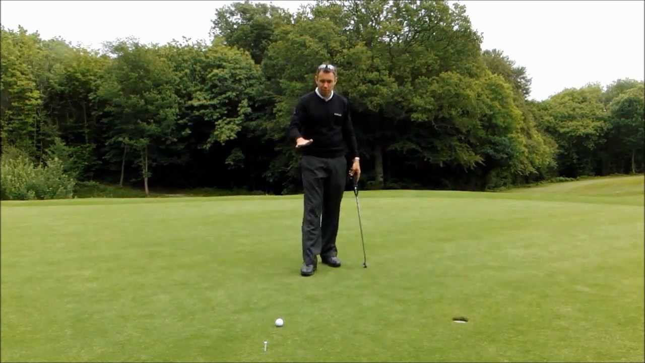 Develop a good pre - shot Putting routine by the Mark Wood Golf Academy