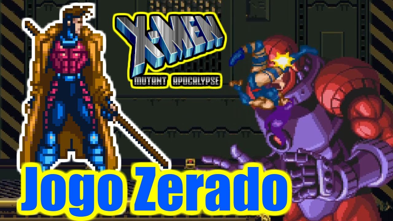 X-Men de SNES - ZERADO - Mutant Apocalypse de Super Nintendo