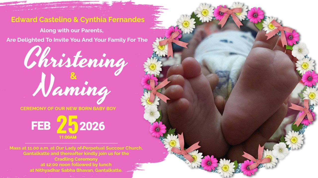 Christening & Cradling ceremony