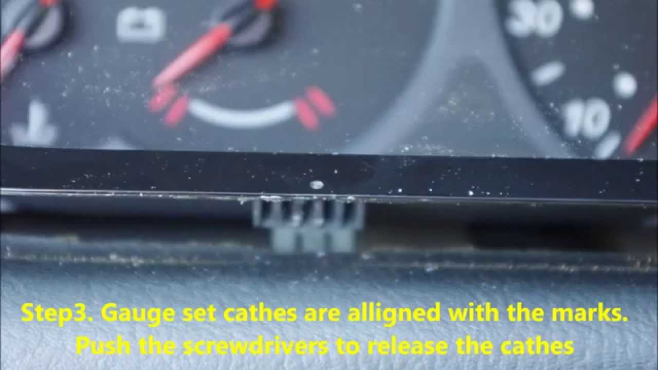 Citroen C5 MK1 2003 - naprawa licznika / speedometer repair