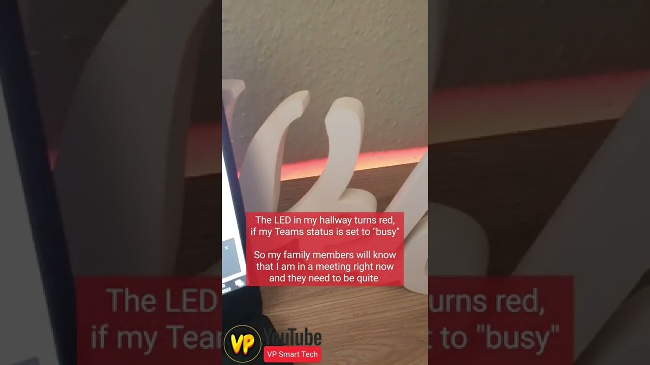 Smart Busy Light Automation (Microsoft Teams + IFTTT)