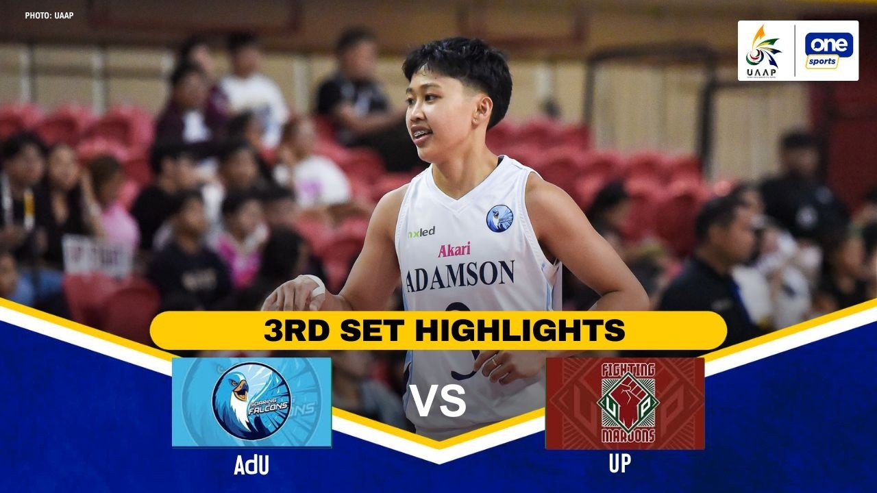 AdU vs UP | SET 3 HIGHLIGHTS | UAAP SEASON 88 WOMEN&rsquo;S VOLLEYBALL | APRIL 15, 2026