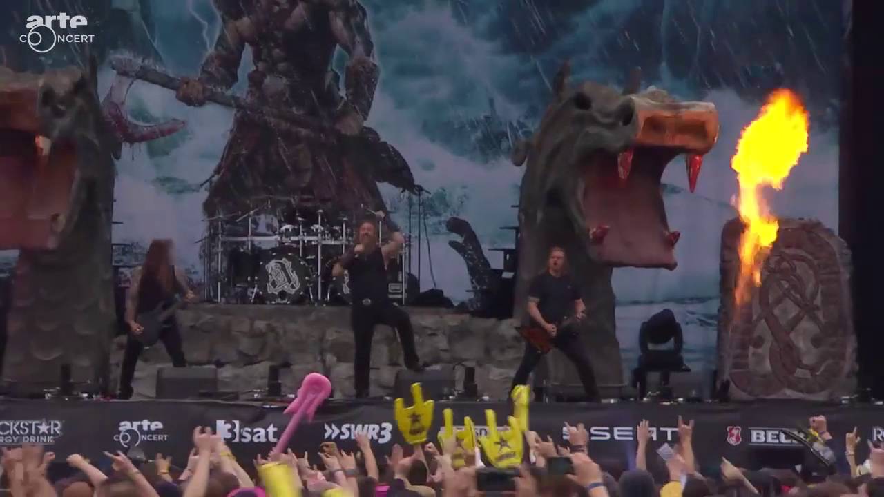 AMON AMARTH @ Rock Am Ring 2016 (Full concert) [Remastered audio]