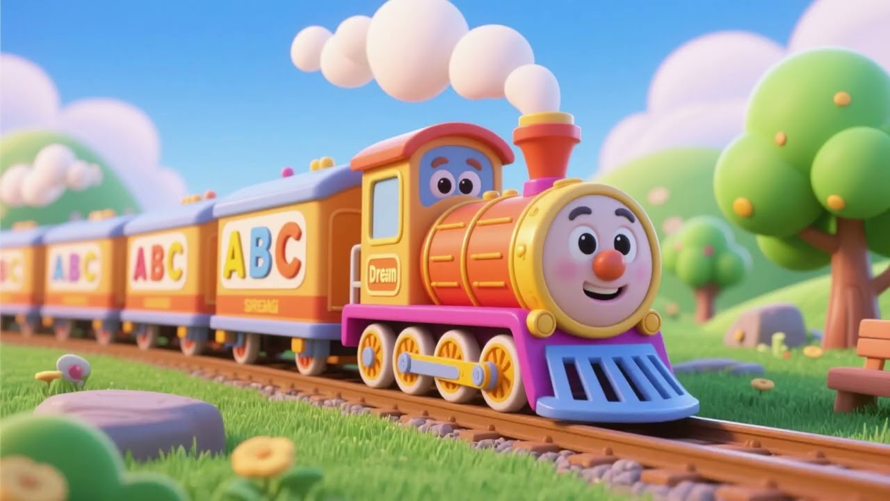 ABC Dream Train Song 🚂✨ | Magical Alphabet Learning for Kids | A&ndash;Z Nursery Rhyme