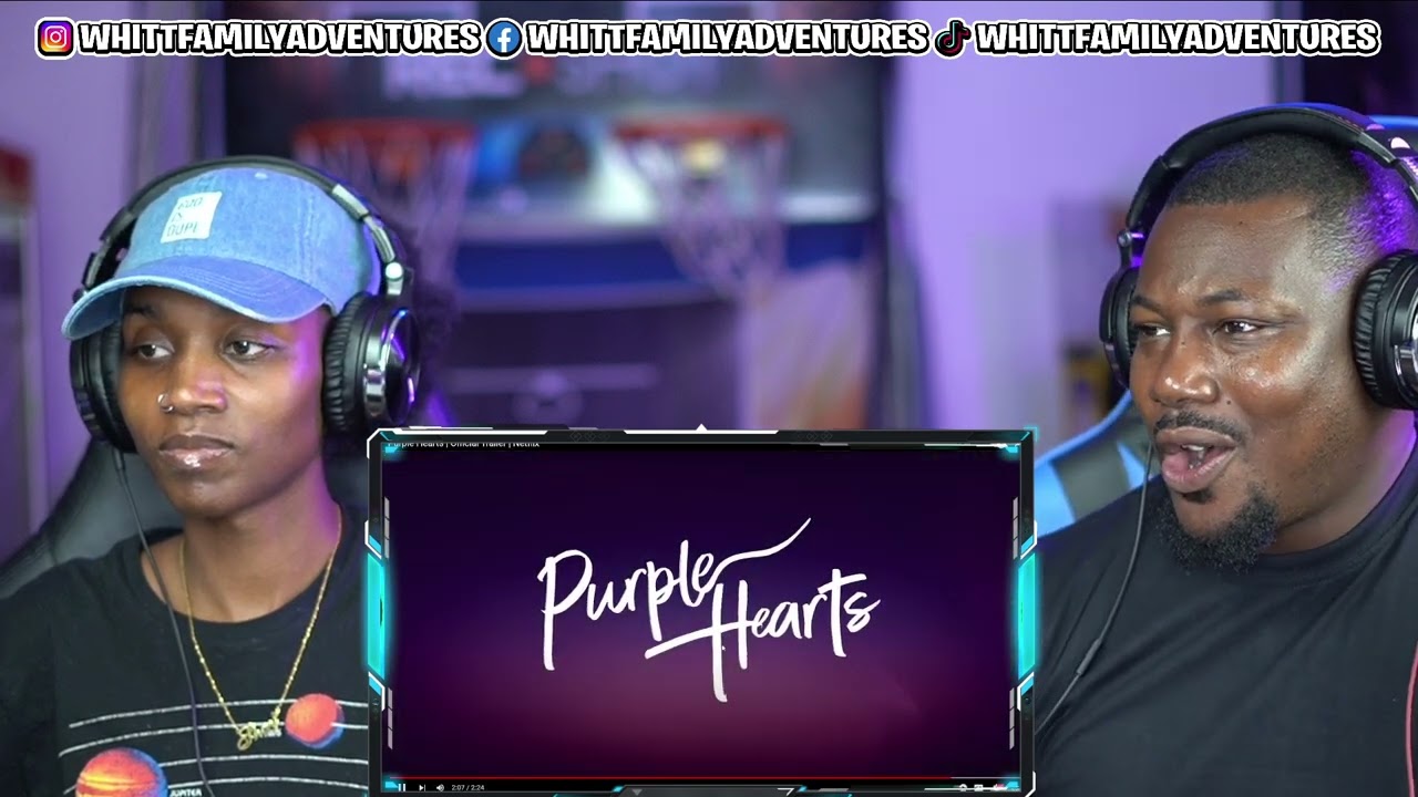 Couples Reacts To! | Purple Hearts | Official Trailer | Netflix *REACTION!!!*