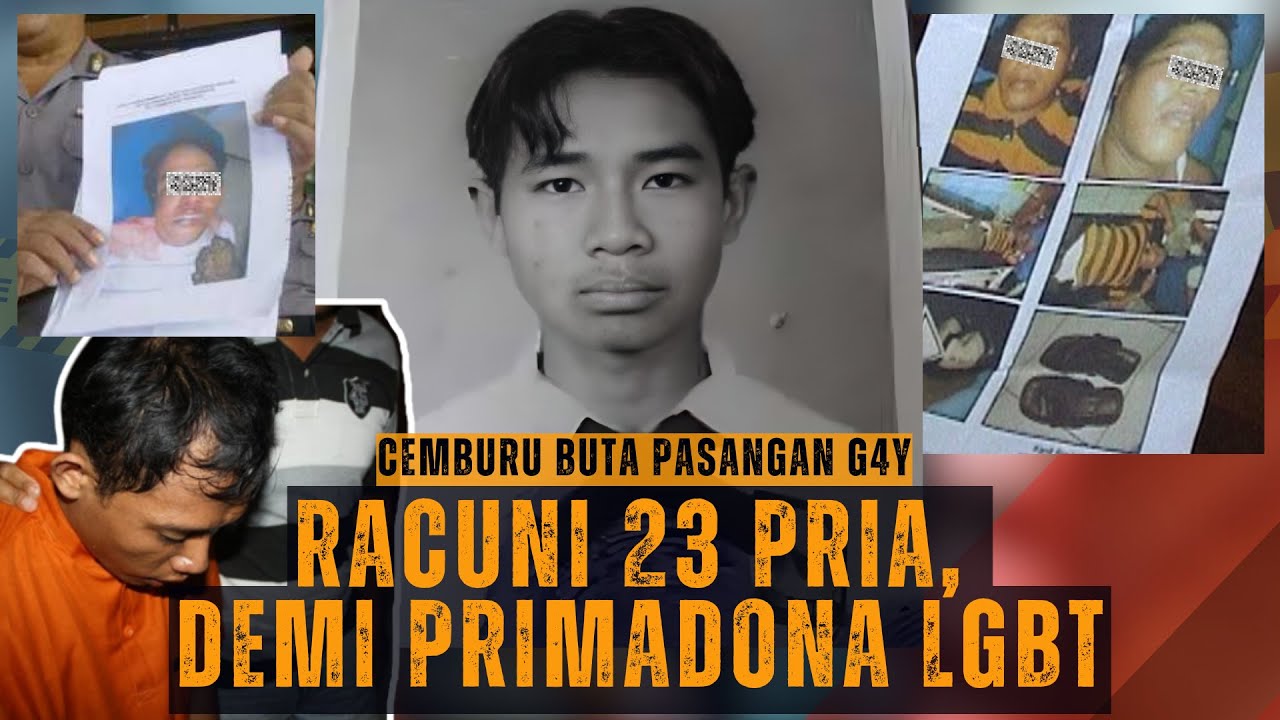 SADIS !! CEMBURU SAMA KEKASIH G4Y-NYA , PRIA INI TEGA MERACUNI 23 PRIA PESAING CINTANYA