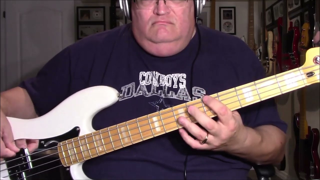 Bryan Ferry Slave to Love Bass Cover with Notes & Tab
